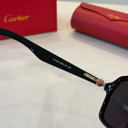 Cartier Aviator Black Lens Sunglasses for Men - 372244 - detail image 10