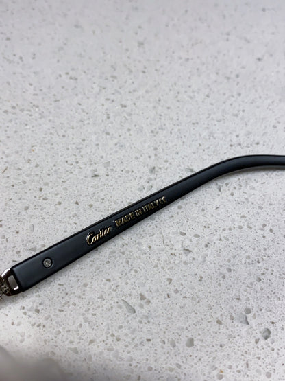 Cartier Lightweight Rimless Silver Lens Sunglasses for Men & Women - 465901 - detail image 8