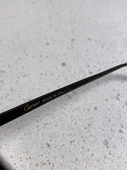Cartier Metal Square Silver Lens Sunglasses for Men & Women - 158520 - detail image 8