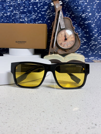 Burberry Polarized Square Yellow Lens Sunglasses for Men & Women - 867195 - detail image 9