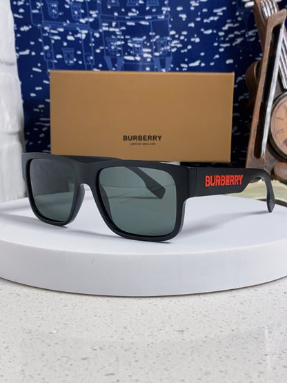 Burberry Polarized Square Gray Lens Sunglasses for Men & Women - 867198