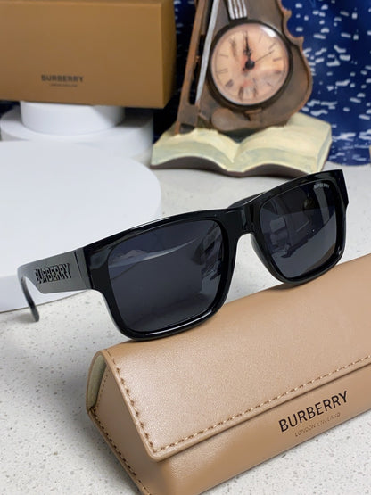 Burberry Polarized Square Black Lens Sunglasses for Men & Women - detail image 10