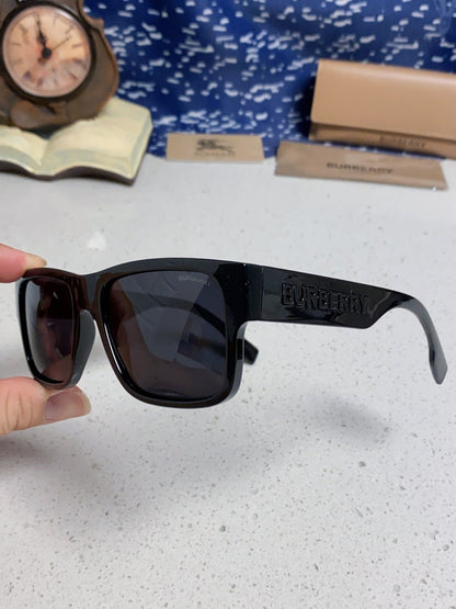 Burberry Polarized Square Black Lens Sunglasses for Men & Women - detail image 6