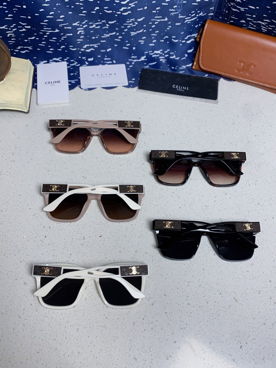 Celine Square Silver Lens Sunglasses for Women - detail image 11