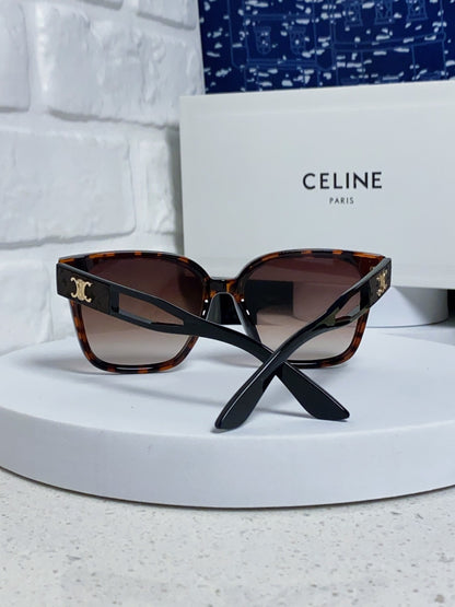 Celine Square Black Lens Sunglasses for Women - 449267 - detail image 2