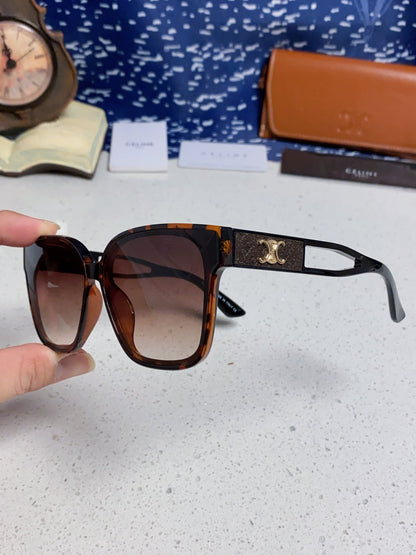Celine Square Black Lens Sunglasses for Women - 449267 - detail image 5