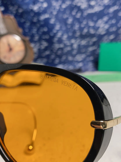 Bottega Veneta BV1273 Aviator Black Lens Sunglasses for Men & Women - 416432 - detail image 6