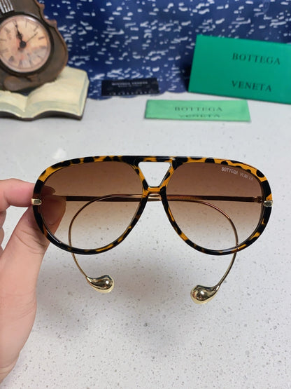 Bottega Veneta BV1273 Aviator Red Lens Sunglasses for Men & Women - 416433 - detail image 5
