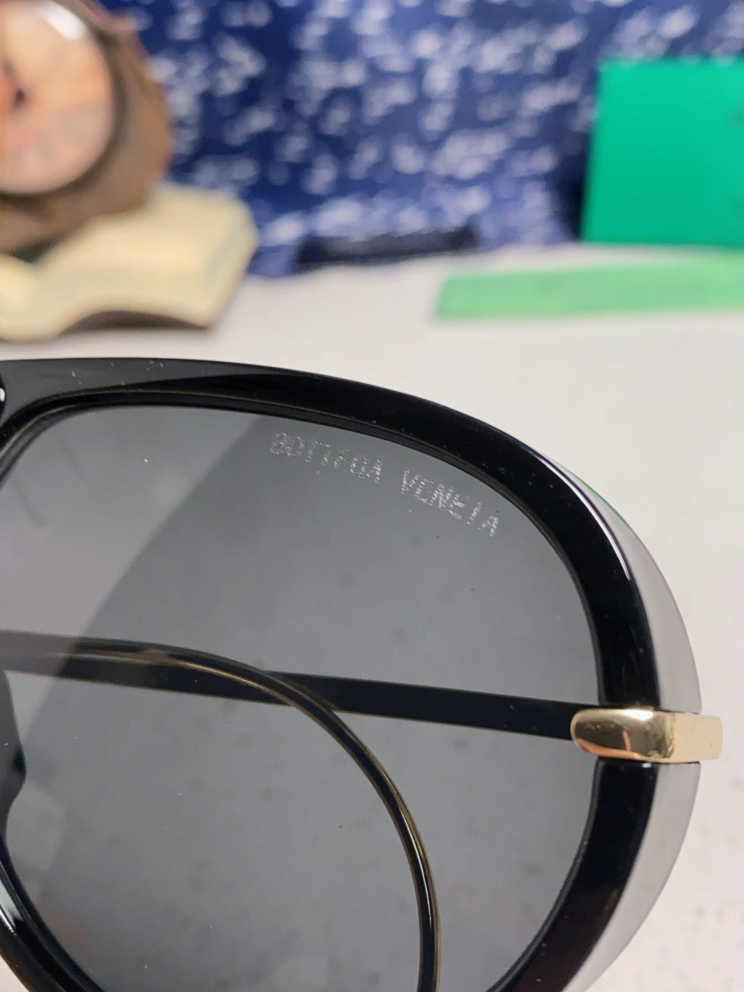 Bottega Veneta BV1273 Aviator Black Lens Sunglasses for Men & Women - 416434 - detail image 7