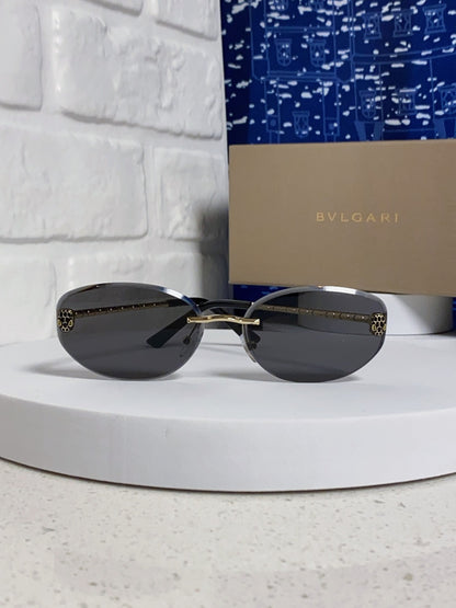 Bottega Veneta Lightweight Metal Rimless Silver Lens Sunglasses - detail image 2