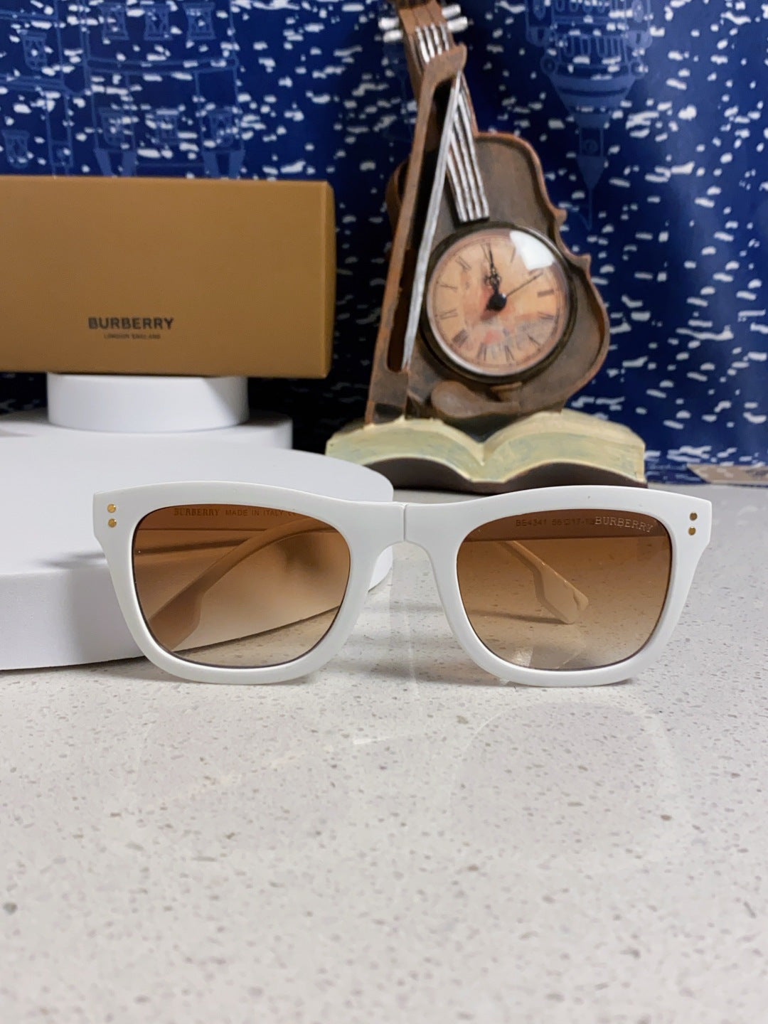 Burberry Folding Fashion Brown Lens Sunglasses for Men & Women - 432411 - detail image 9