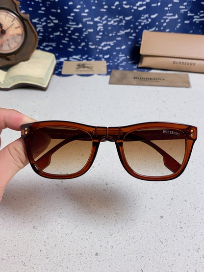 Burberry Folding Fashion Red Lens Sunglasses for Men & Women - 432412 - detail image 4