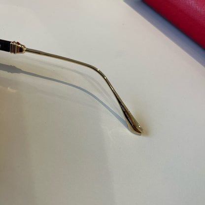 Cartier Lightweight Metal Rimless Blue Lens Sunglasses for Men & Wome - 935092 - detail image 7