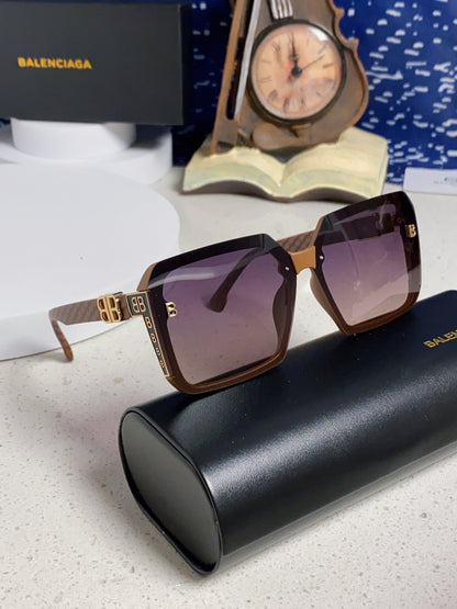 Balenciaga Square Gray Lens Sunglasses for Men & Women - 158572 - detail image 9