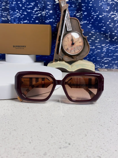 Burberry Rectangular Red Lens Sunglasses for Men & Women - 416076 - detail image 9