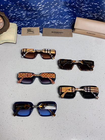 Burberry Rectangular Blue Lens Sunglasses for Men & Women - 416077 - detail image 11