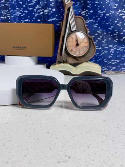 Burberry Rectangular Blue Lens Sunglasses for Men & Women - detail image 9