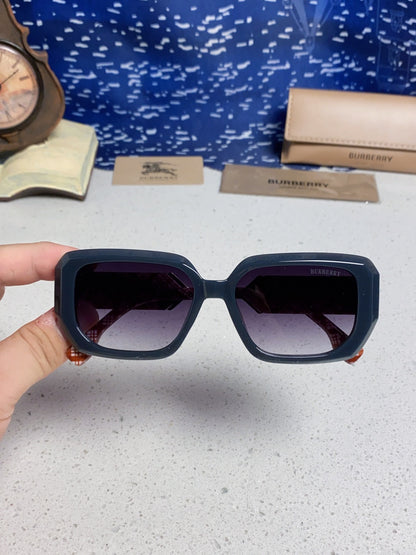 Burberry Rectangular Blue Lens Sunglasses for Men & Women - 416077 - detail image 4