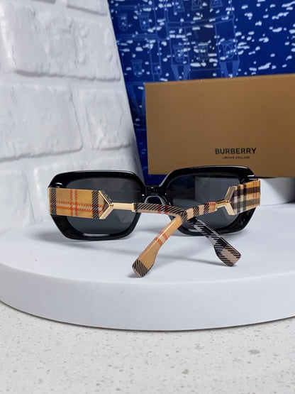 Burberry Rectangular Black Lens Sunglasses for Men & Women - 416080 - detail image 3
