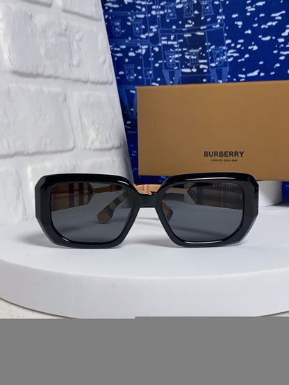 Burberry Rectangular Black Lens Sunglasses for Men & Women - 416080 - detail image 2