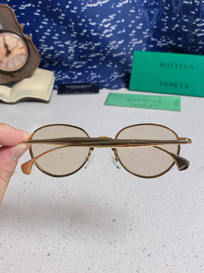 Bottega Veneta BV1396 Metal Oval Silver Lens Sunglasses for Men & Wom - 358858 - detail image 5