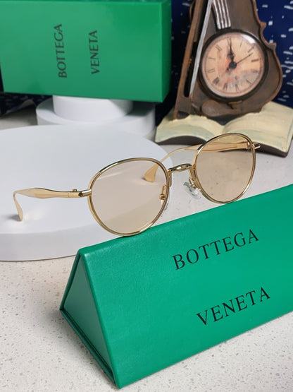 Bottega Veneta BV1396 Metal Oval Silver Lens Sunglasses for Men & Wom - 358858 - detail image 9