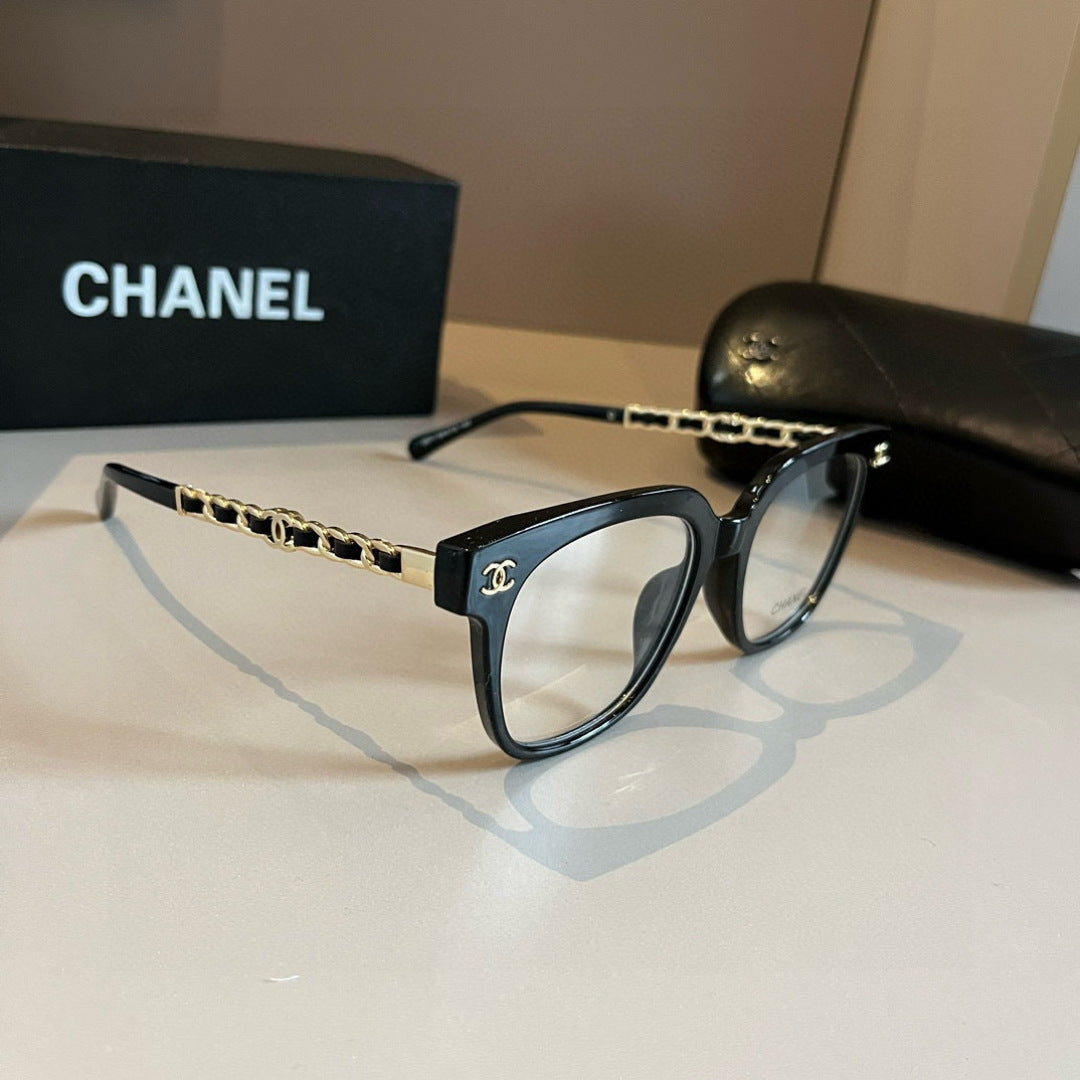 Chanel Oversized Silver Lens Sunglasses for Men & Women - 493546