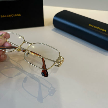 Balenciaga Rectangular Silver Lens Sunglasses for Men & Women - 416139 - detail image 8