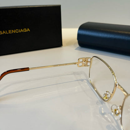 Balenciaga Rectangular Silver Lens Sunglasses for Men & Women - 416139 - detail image 5