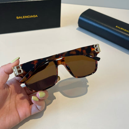 Balenciaga Folding Square Black Lens Sunglasses for Men & Women - 416141 - detail image 7
