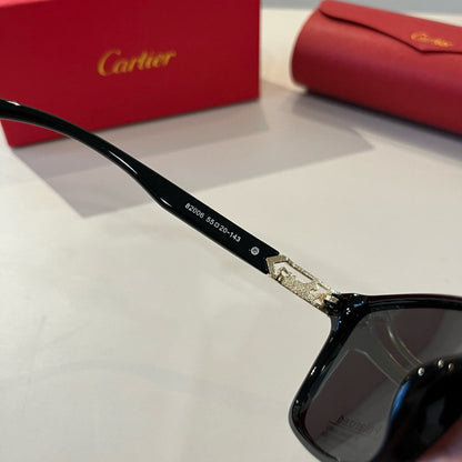 Cartier Fashion Black Lens Sunglasses for Men & Women - 449466 - detail image 10