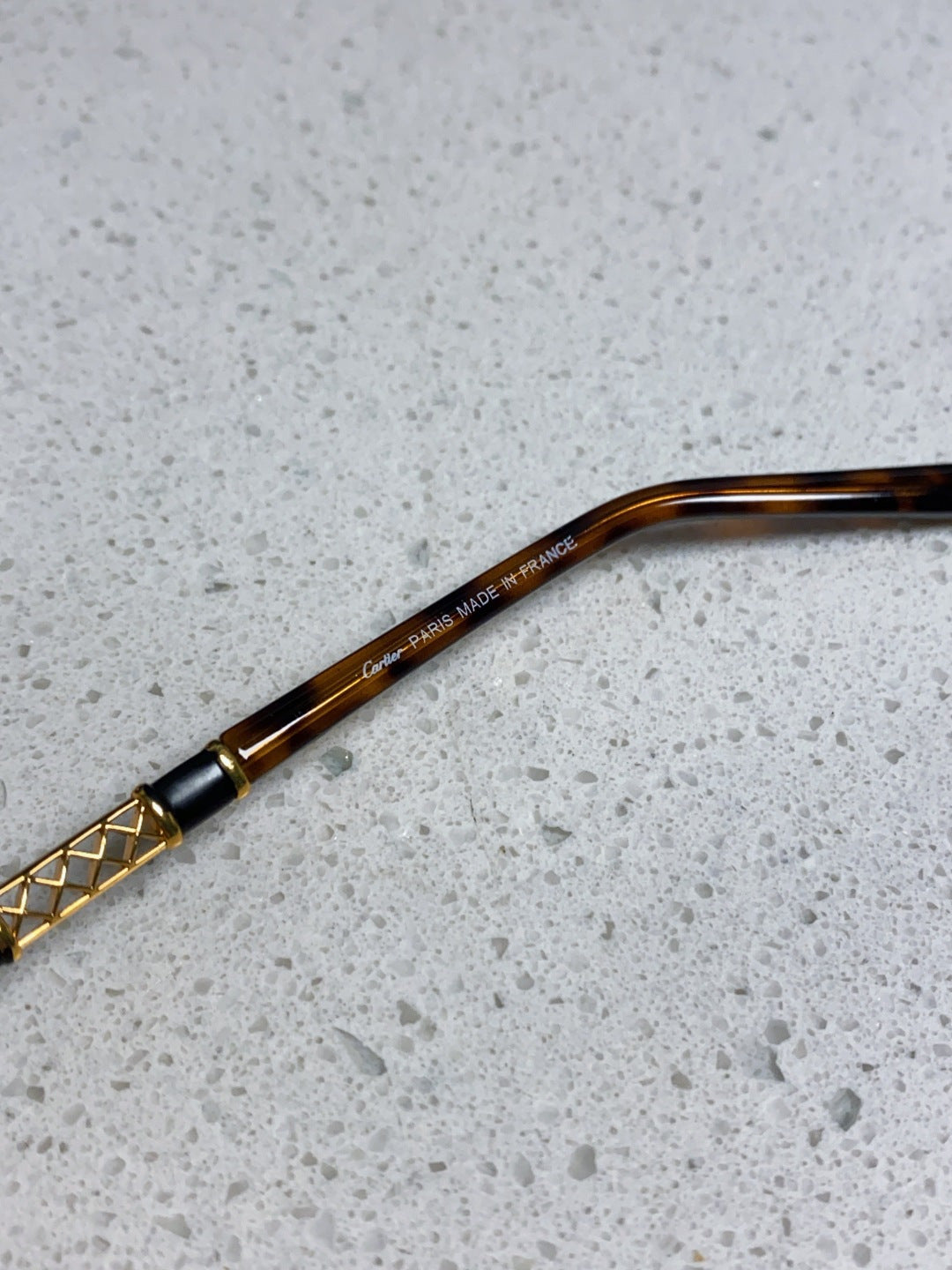 Cartier Lightweight Rimless Brown Lens Sunglasses for Men & Women - 382739 - detail image 12