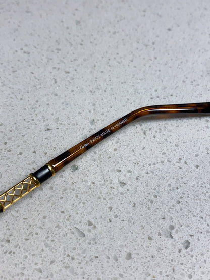 Cartier Lightweight Rimless Brown Lens Sunglasses for Men & Women - 382739 - detail image 12