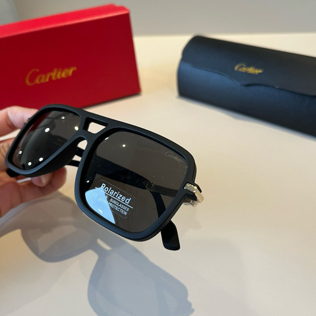 Cartier Fashion Black Lens Sunglasses for Men & Women - 449460 - detail image 7