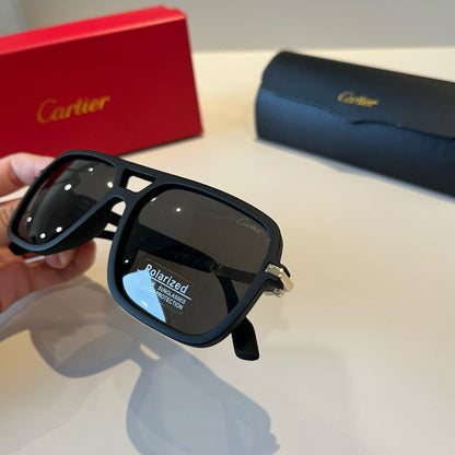 Cartier Fashion Black Lens Sunglasses for Men & Women - 449460 - detail image 7
