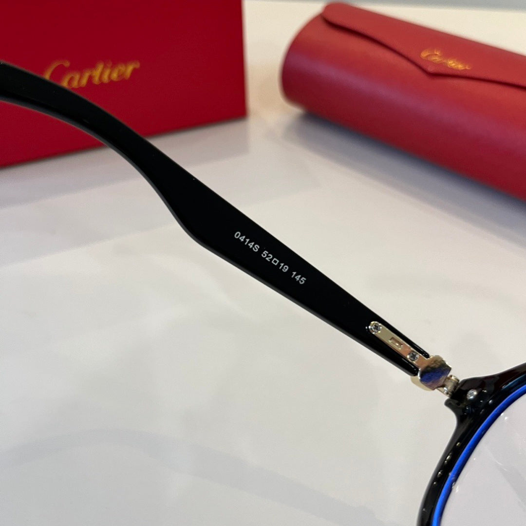 Cartier Lightweight Metal Rimless Silver Lens Sunglasses for Men & Wo - 372257 - detail image 10