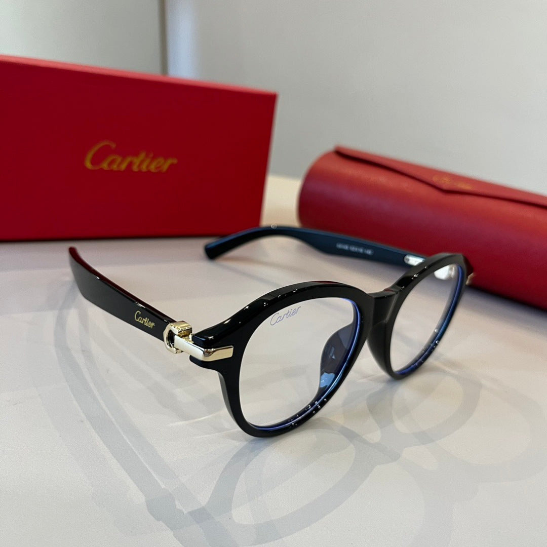 Cartier Lightweight Metal Rimless Silver Lens Sunglasses for Men & Wo - 487335
