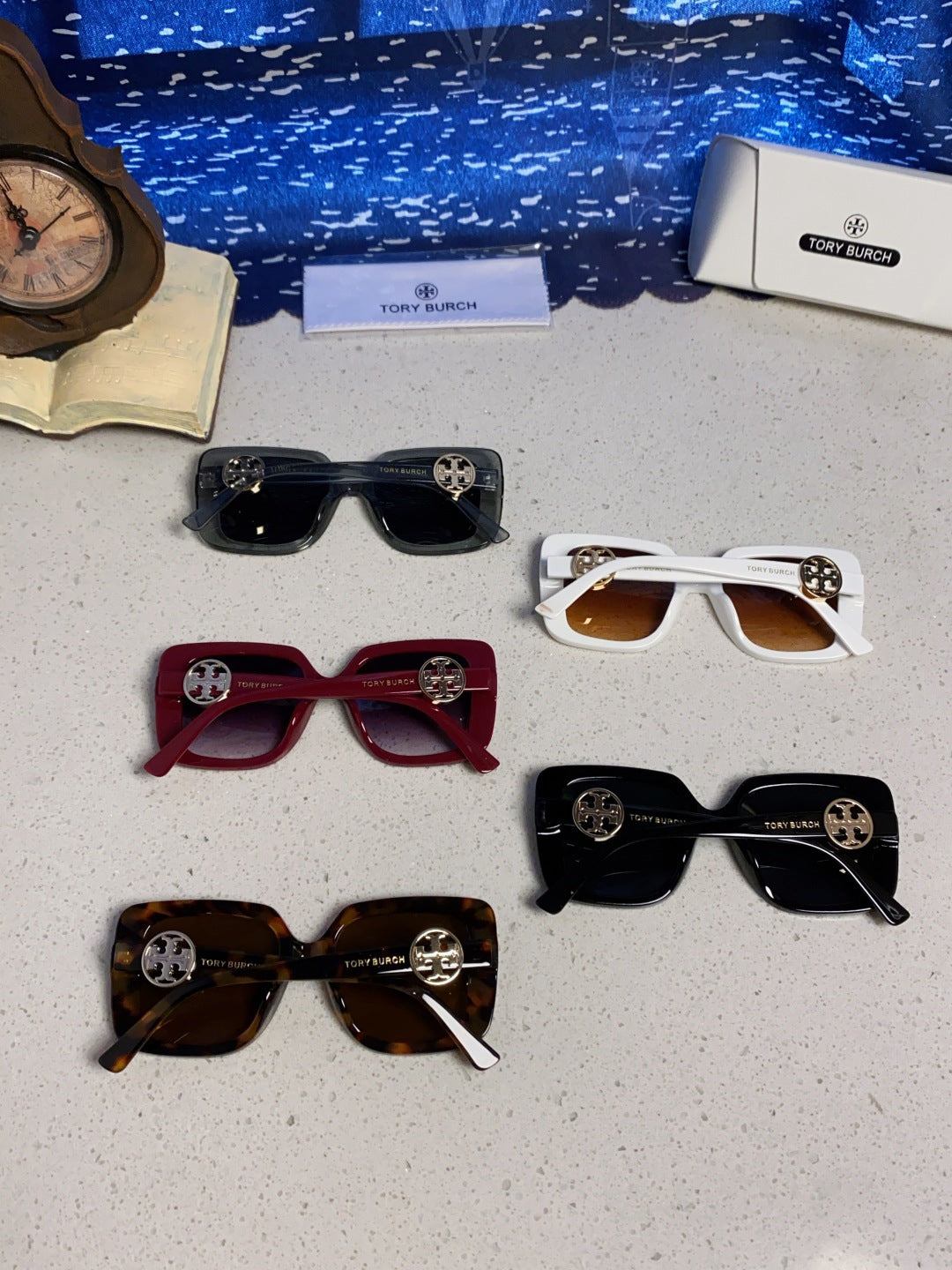 Burberry Square Brown Lens Sunglasses for Women - detail image 11