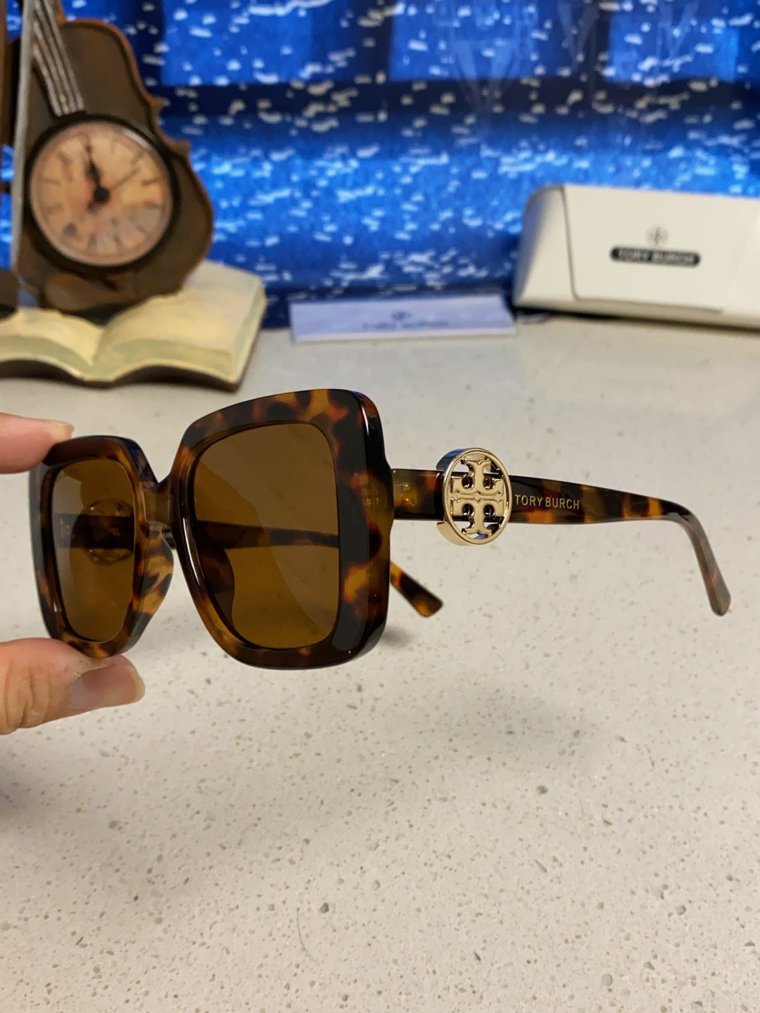Burberry Square Brown Lens Sunglasses for Women - 487425 - detail image 6