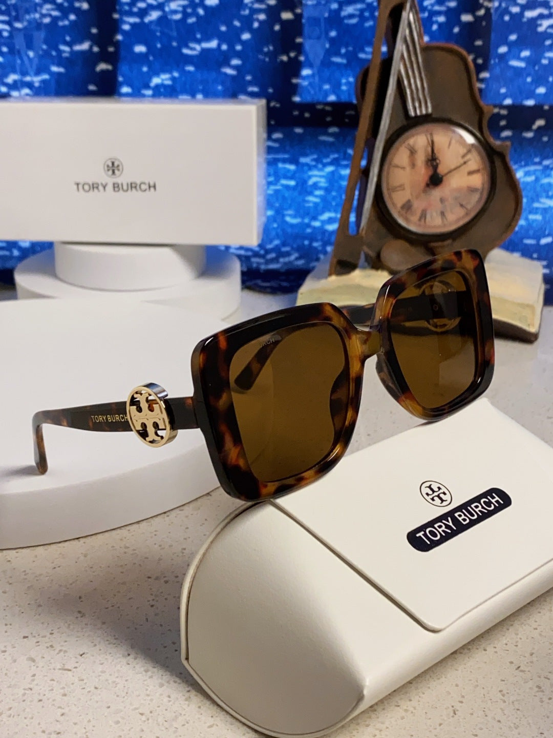 Burberry Square Brown Lens Sunglasses for Women - 432508 - detail image 10