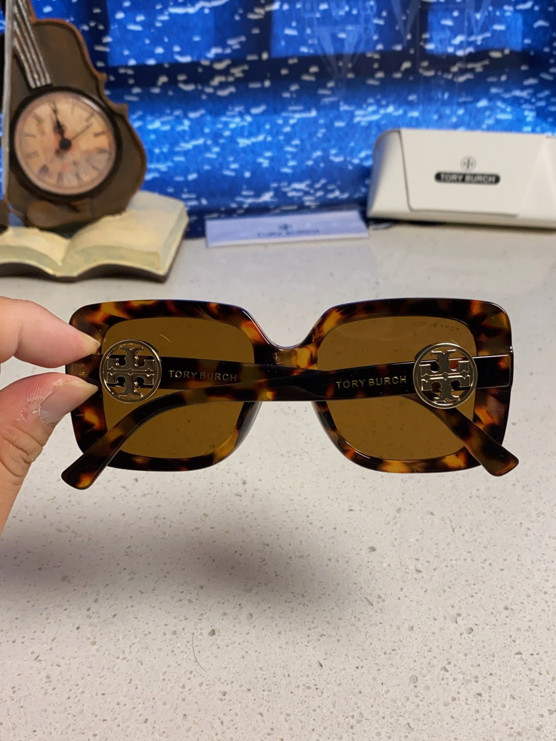 Burberry Square Brown Lens Sunglasses for Women - 487425 - detail image 5