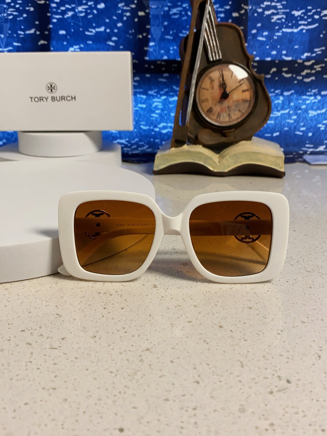 Burberry Square Brown Lens Sunglasses for Women - 432509 - detail image 9