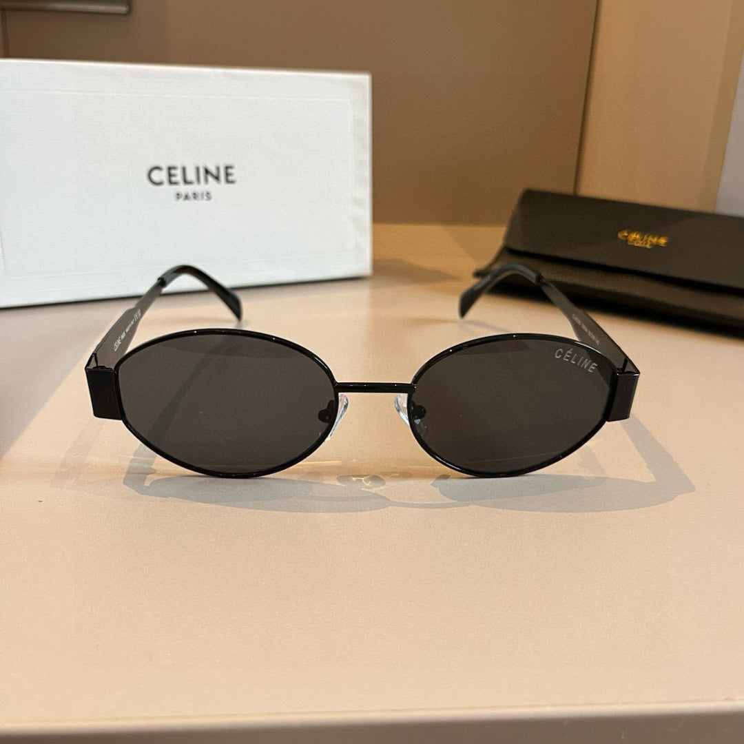 Celine Cat-Eye Silver Lens Sunglasses for Men & Women - 415629 - detail image 3