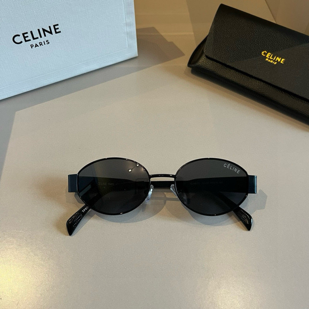 Celine Cat-Eye Silver Lens Sunglasses for Men & Women - 465497 - detail image 5
