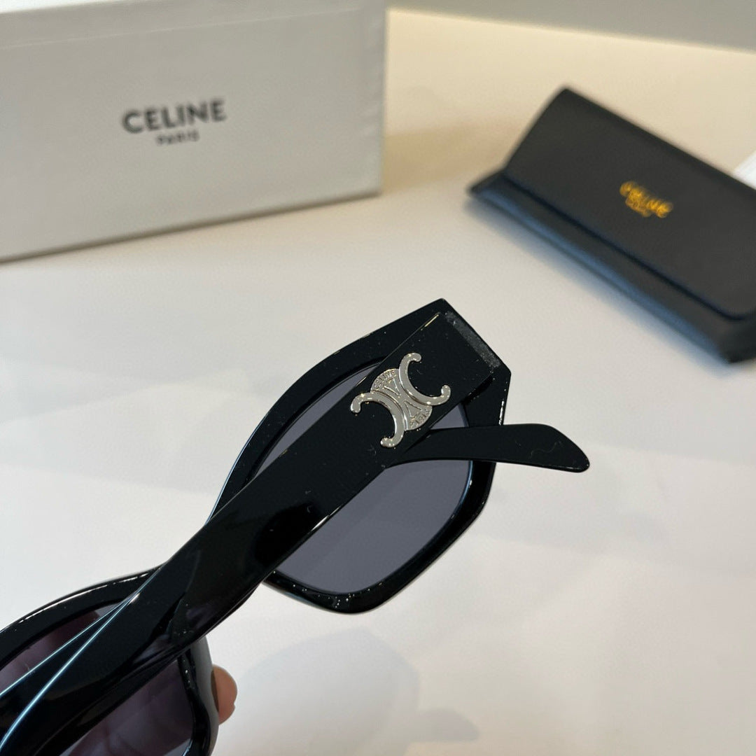 Celine Fashion Black Lens Sunglasses for Men & Women - 382551 - detail image 5