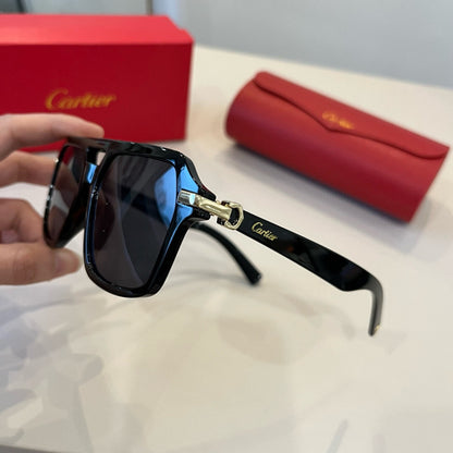 Cartier Aviator Black Lens Sunglasses for Men - detail image 8
