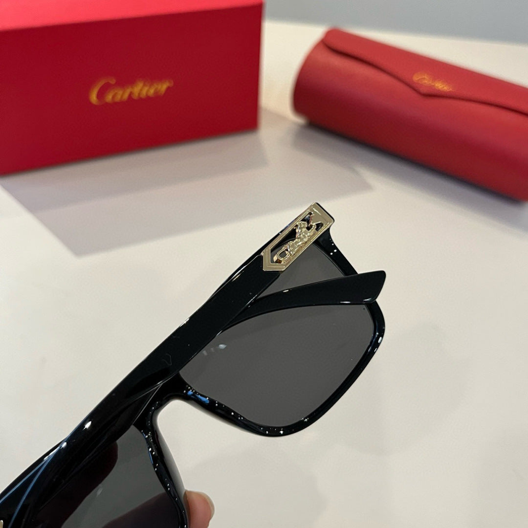 Cartier Fashion Black Lens Sunglasses for Men & Women - 487281 - detail image 8
