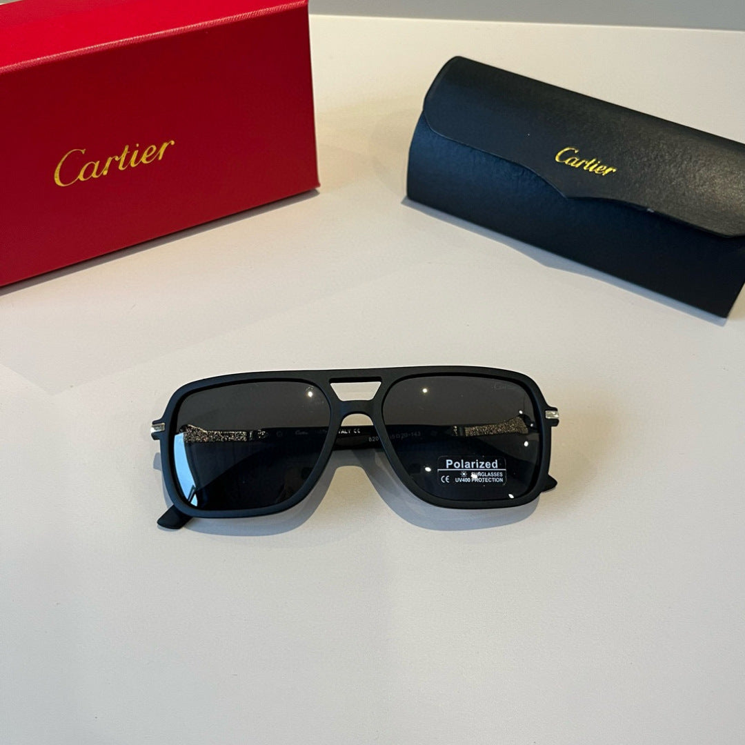 Cartier Fashion Black Lens Sunglasses for Men & Women - 487294 - detail image 6