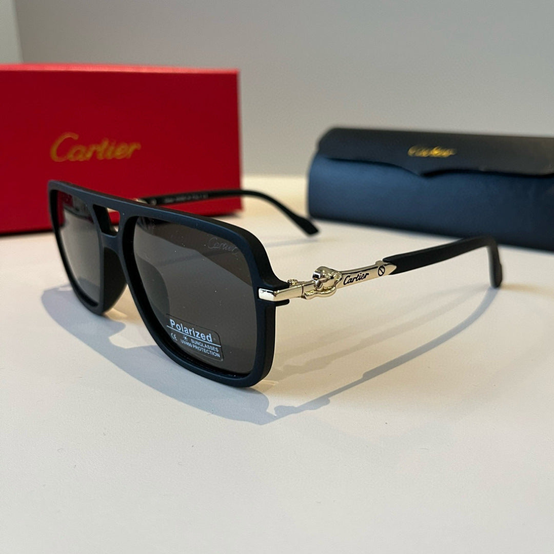 Cartier Fashion Black Lens Sunglasses for Men & Women - 358553 - detail image 3