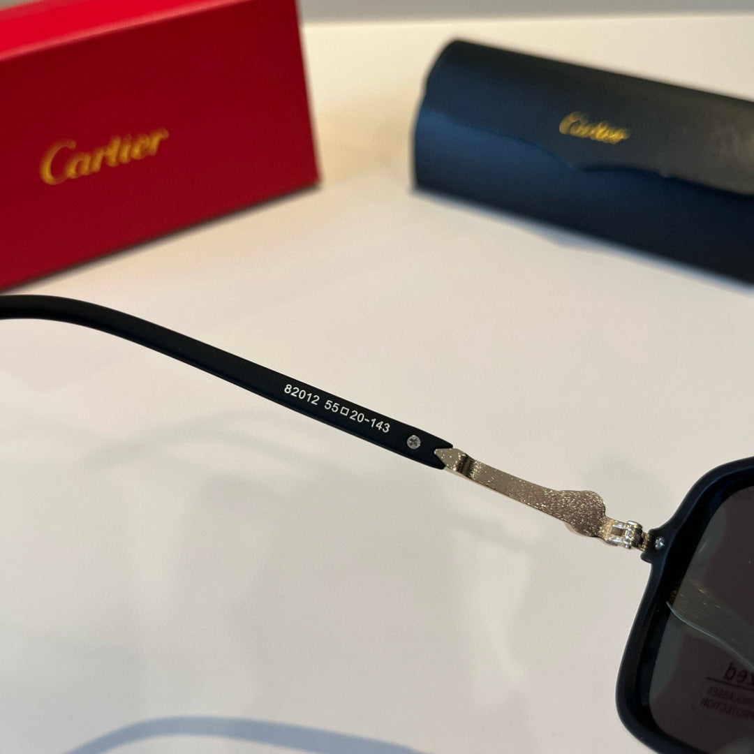 Cartier Fashion Black Lens Sunglasses for Men & Women - 487294 - detail image 10